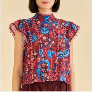 Farm Rio Sleeveless Top XS